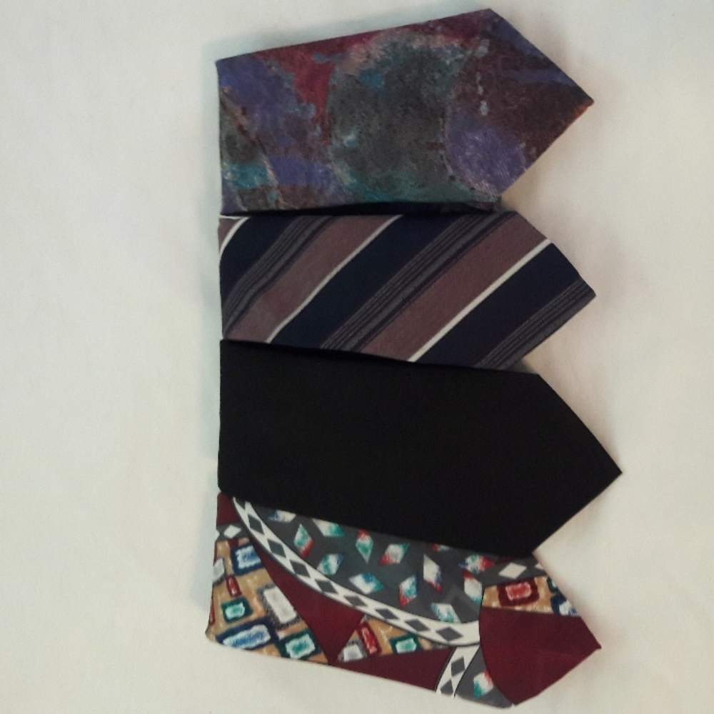 Like new vintage ties lot of 4